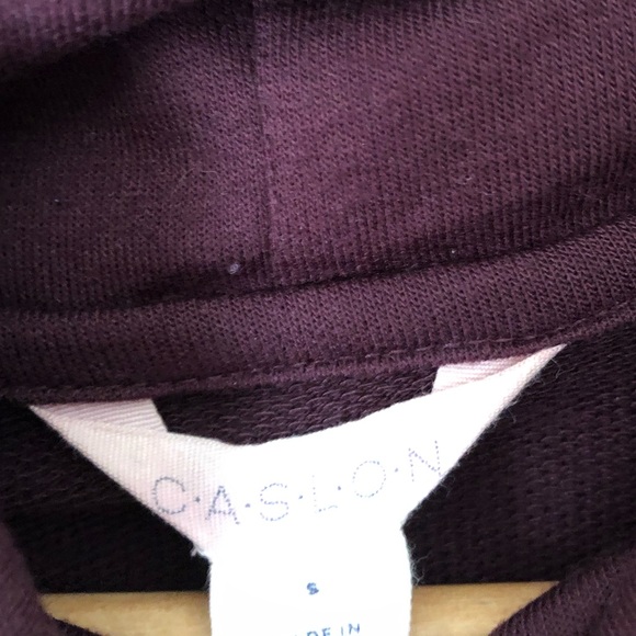 Caslon Purple Knit Mock Neck Dolman Sweater Top - Picture 8 of 9